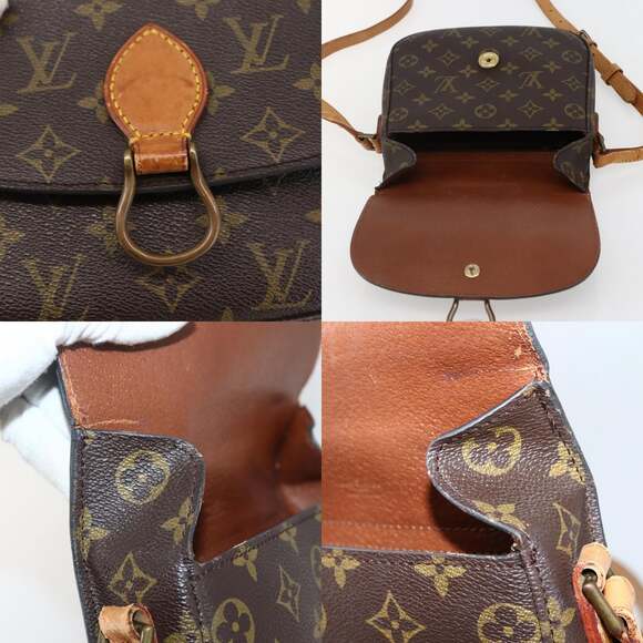 LOUIS VUITTON Monogram Saint Cloud MM Shoulder Bag Vintage M51243 - Picture 11 of 13